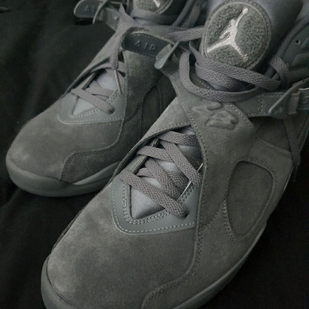 Air Retro Jordan 8s Grey